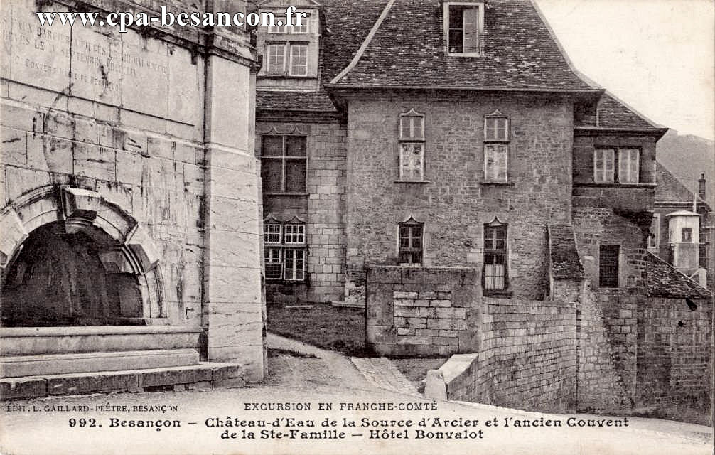 1662. Besançon - Vue de Brégille prise de la Cathédrale St-Jean